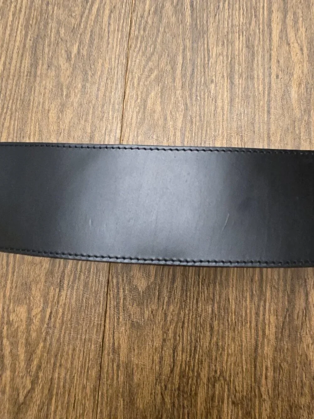 BANANA REPUBLIC Women's Genuine Italian Leather Black Belt - Size XS
